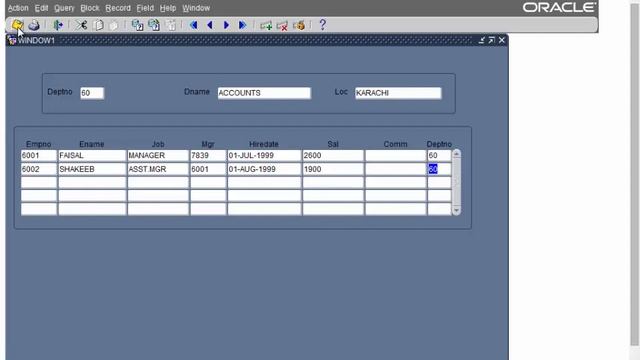 Forms Class02 oracle 11g tutorial смотреть онлайн