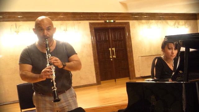 "Por una cabeza" tango for clarinet, cello and piano. Instrumental смотреть онлайн