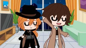 [Приколы BSD] •Великий из Бродячих псов• Gacha Club