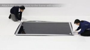 Epson ELPSC35 ALR Projector Screen and EH-LS300B installation guide