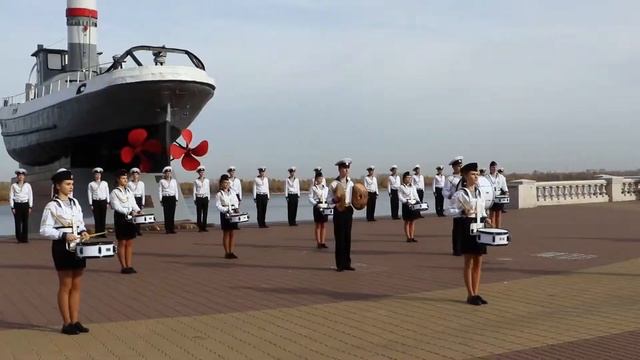 575 Маршевые барабанщики НРУ им  И П  Кулибина, город Нижний Новгород смотреть онлайн