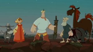 Сейчас отведают силушки богатырской