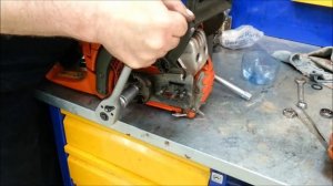 Замена ведущей звездочки на бензопиле Husqvarna 445E (435-440-450)