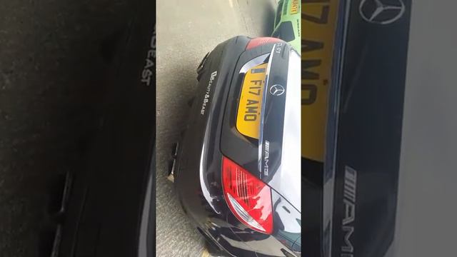 Mercedes Cl63 AMG exhaust sound beauty and beast