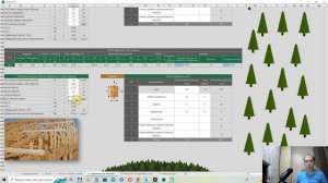 Как рассчитать нагрузки на свес  кровли каркасного дома? // exWood в проекте архикад