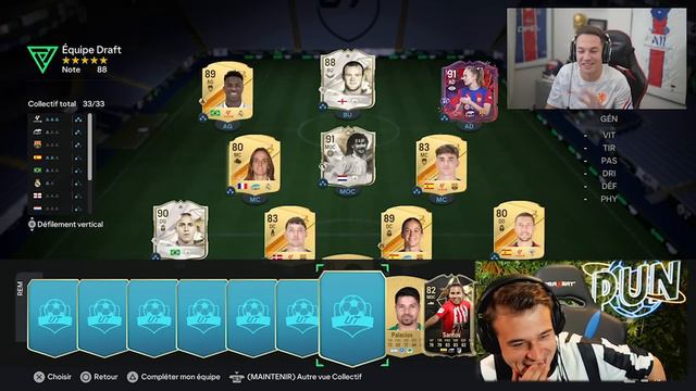 DUEL DE DRAFT INCROYABLE VS @AF5 !! FC24 ~ FIFA23 смотреть онлайн