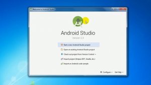 02. Part 1 -Starting Android Studio and Setting things up (Downloading and Installing skd packages)