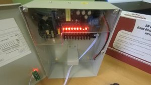 Обзор ИБП системы видеонаблюдения 12В 10А марки Sarmatt SR-UPS-12/10А