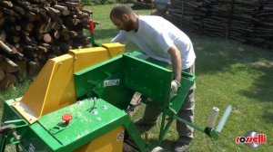 Циркулярная пила для заготовки дров с приводом  Grizzly R - Rosselli Snc