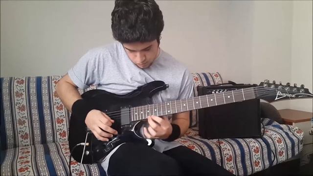 Necrophagist - Diminished to B solo by Deniz Yılmaz смотреть онлайн