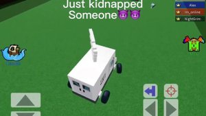 Kidnap van in build a boat for treasure