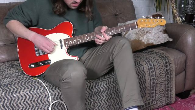 Fender CIJ 62 RI Telecaster Custom Candy Apple Red Japan смотреть онлайн