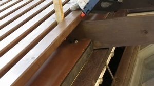 Гвоздезабивной пистолет Trusty TBI-1664. Монтаж фасадной деревянной рейки.