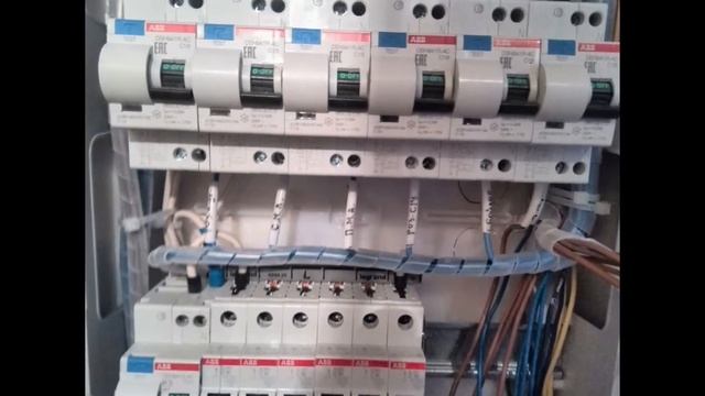 Квартирный Щит Расключение Сборка силового Щита смотреть онлайн