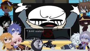 Sans AU's react to The LOST SILVER and KILLER SANS Show! | Gacha Club Reaction