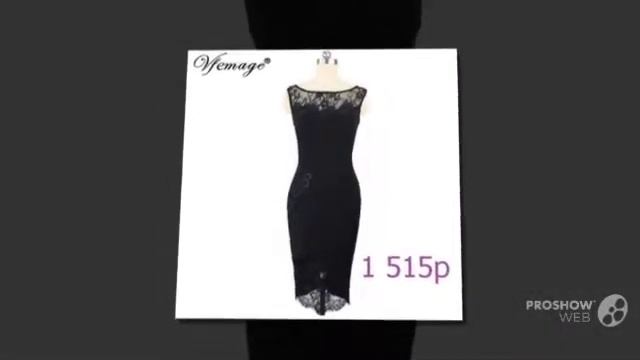 Платье с кружевной отделкой с AliExpress смотреть онлайн