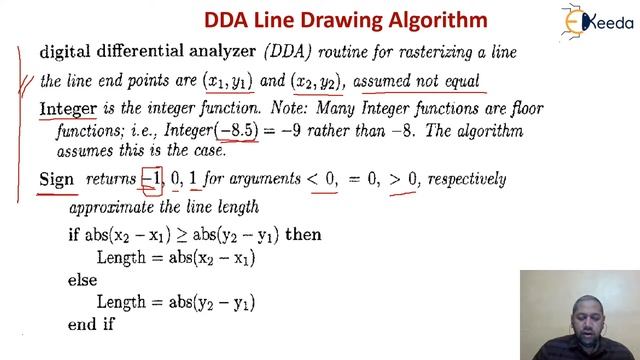 DDA Line Drawing Algorithm Part 1 - Output Primitives - Computer Graphics смотреть онлайн