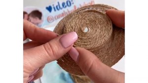 Джутовая веревка и КЛЕЙ ПВА творят чудеса