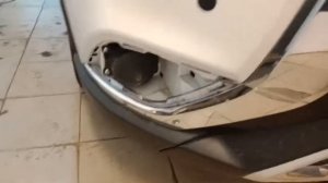 Установка противотуманок на Митсубиси Оутлендер