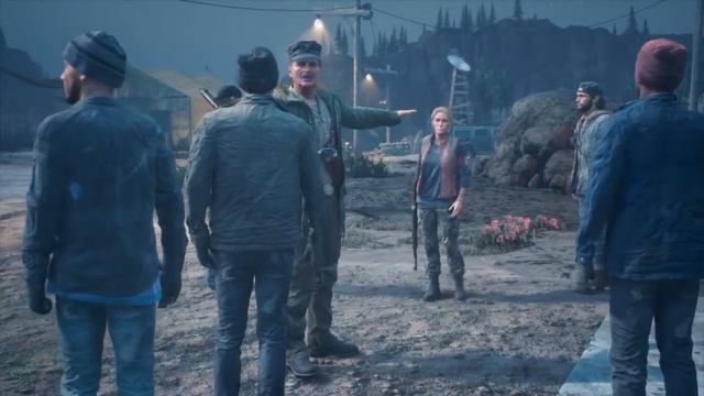 DAYS GONE Проводить Сару на вершину вулкана