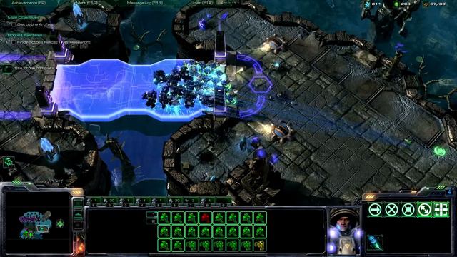 [HD] Starcraft 2: Wings of Liberty Mission 4 Playthrough смотреть онлайн