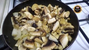 Готовлю в мультиварке картошку с мясом и грибами