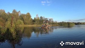 Первый выезд нового вездехода Добрыня Булат Lifan 29 л.с. на воду?