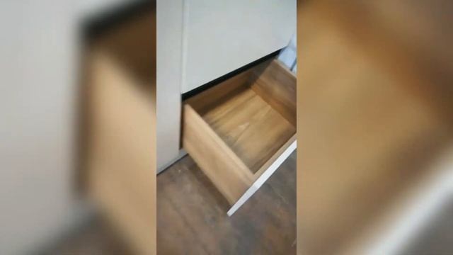 Кухня белая с деревом SCANDI