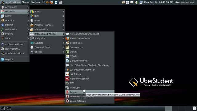 Spoonfeeding Linux - UberStudent 2.0.4 смотреть онлайн