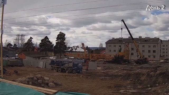 Монтаж башенного крана КБ-408.21. смотреть онлайн