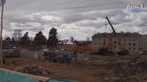 Монтаж башенного крана КБ-408.21.