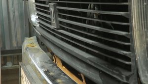 ВАЗ-2104. Облицовка радиатора - снятие и установка.