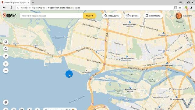 Питер на карте смотреть онлайн