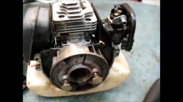 Ремонт бензокосы (Звон и скрежет при запуске) разборка до коленвала и диагностика смотреть онлайн