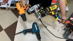 Обзор сетевых шуруповертов Makita, Hanskonner, ЗУБР, ВИХРЬ, Sturm