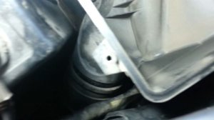 Honda Accord Американец 2004 год 2.4 бензин, автомат.Замена левой  верхней подушки коробки.