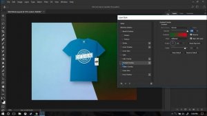 How to Create a T-Shirt MockUp Design in Adobe Photoshop CC 2018 easily?