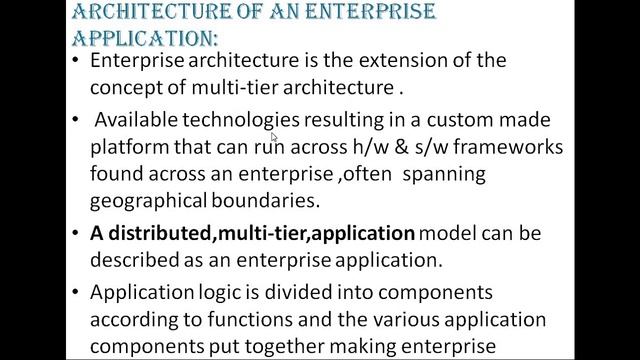 WHAT IS AN ENTERPRISE APPLICATION ?|| ENTERPRISE JAVA ||  SEM V ||  UNIT 1