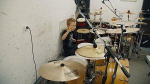 Drummers United 2021, Телешев Тимофей, 9 лет, Ярославль, Two step from hell (exhumed), Trailer Musi