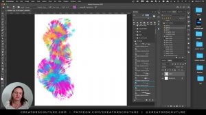 Tie-Dye Photoshop & Procreate Brushes UPDATE: Create BETTER digital tie-dye patterns & textures