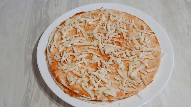 Простая?ПИЦЦА из лаваша в микроволновке. Осонак ?