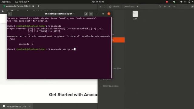 Installing Anaconda on Linux (Ubuntu) | Linux смотреть онлайн