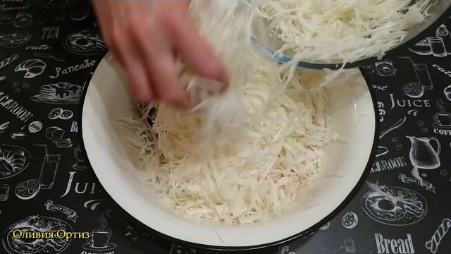 САЛАТ "МЕТЁЛКА" / Вкусный и полезный салат из капусты со свёклой и морковью