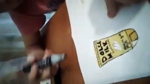 делаем бумажный крем для рук