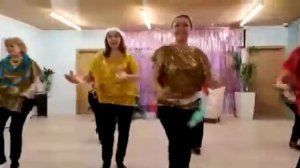 Московское долголетие.самба восточная. руководитель коллектива ,,Салям алейкум,,Хамедова Ольга