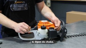 Advies van Ruben - Hoe start je de Stihl HS45 Benzine Heggenschaar?