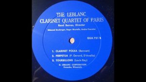 Clarinet Polka Bennett The Leblanc Clarinet Quartet of Paris Quatuor de Clarinettes de Paris