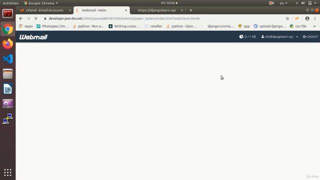 Email Account | Python and Django
