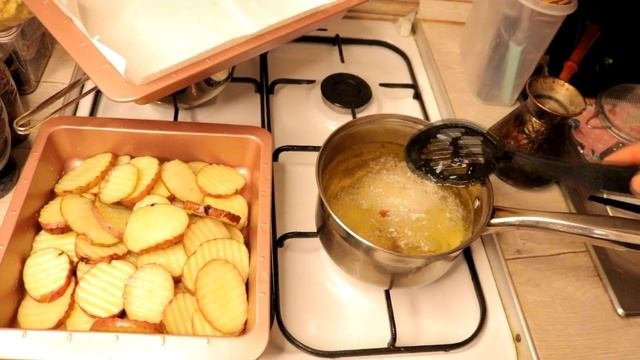 волнистая картошка от шефа #картошка #рецепты