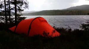 Bergans Trillemarka 2/Trysil 2 - In strong winds